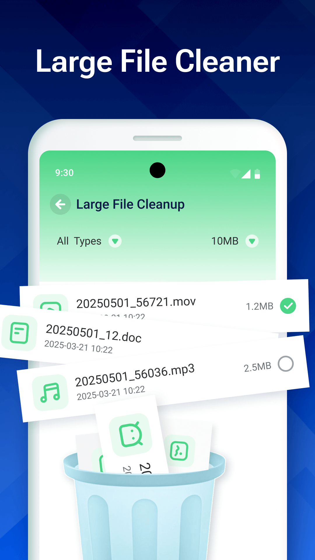 Large File Cleaner
